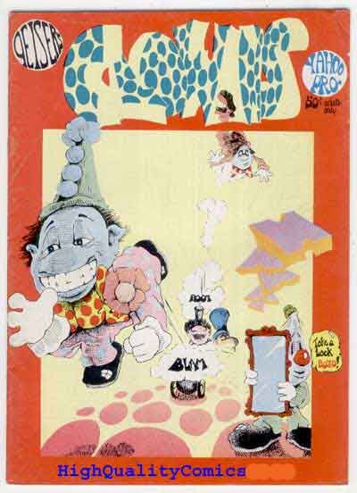 Clowns 1 VG to FN Underground 1st 1972 Dave Geiser Yahoo Bozo