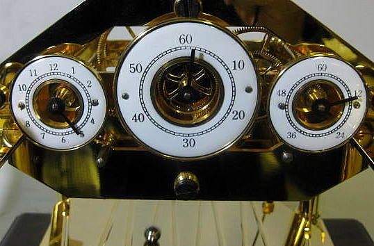 Congreve Rolling Ball Clock, 24K Gold Plated