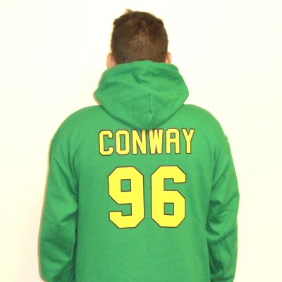 Charlie Conway #96 Mighty Ducks Movie Jersey Hoodie Hooded Sweatshirt