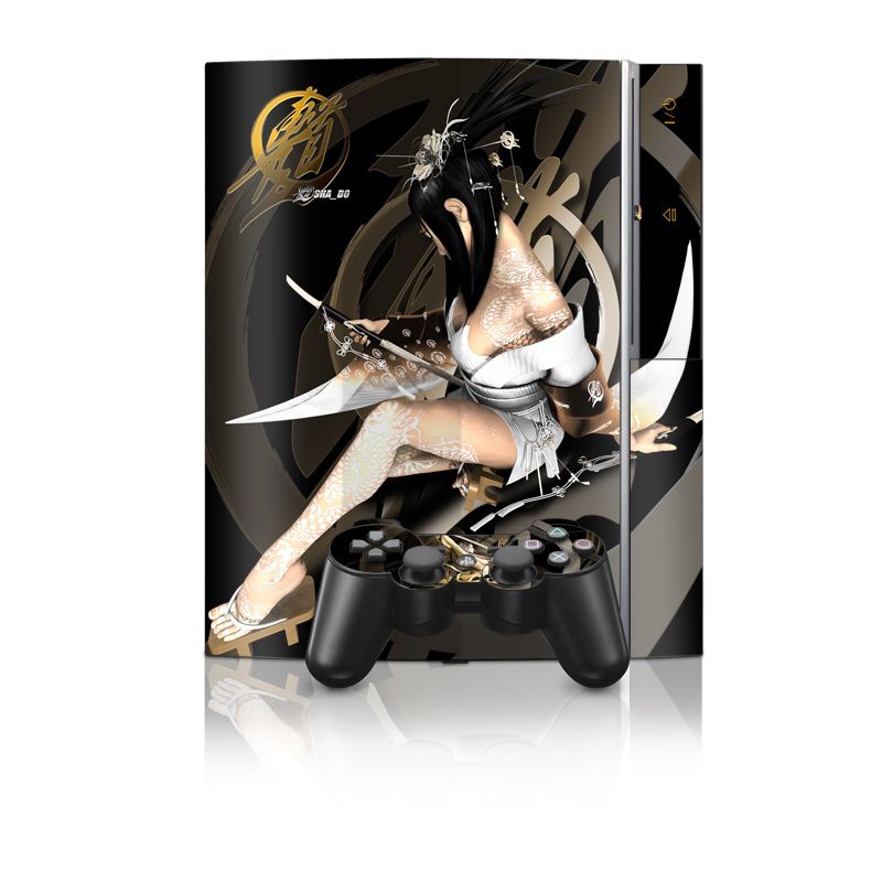 Sony Original PS3 Glossy Finish Console Skin Kit by DecalGirl Josei 4