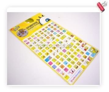 Spongebob Squarepants Computer Keyboard Stickers Cute D