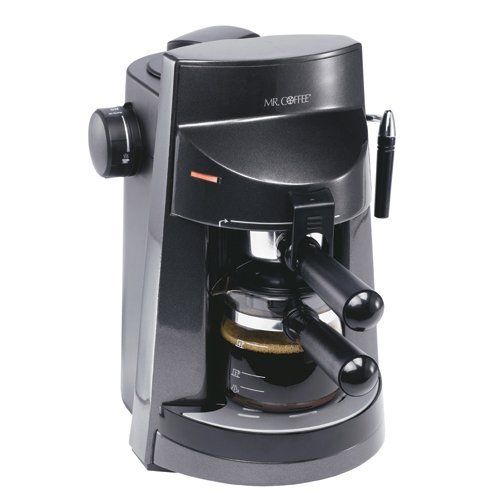 New Mr Coffee ECM250 4 Cup Espresso Cappuccino Maker with Powerful