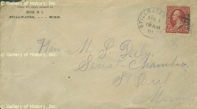 Cole Younger Autograph Letter Signed 03 31 1901