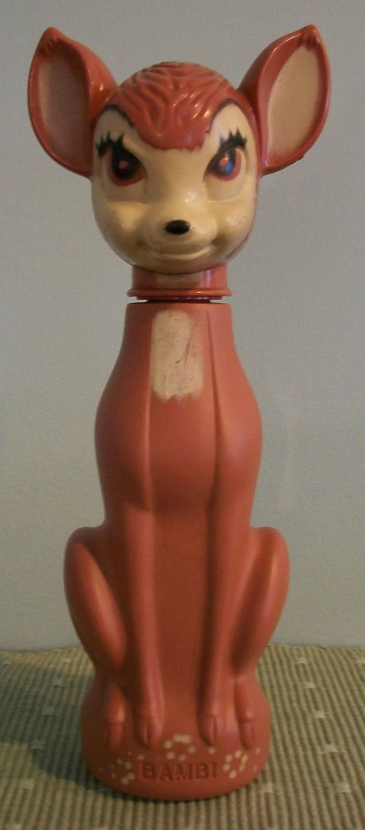   Bambi Soaky Bottle Walt Disney Productions IMCO Colgate Palmolive