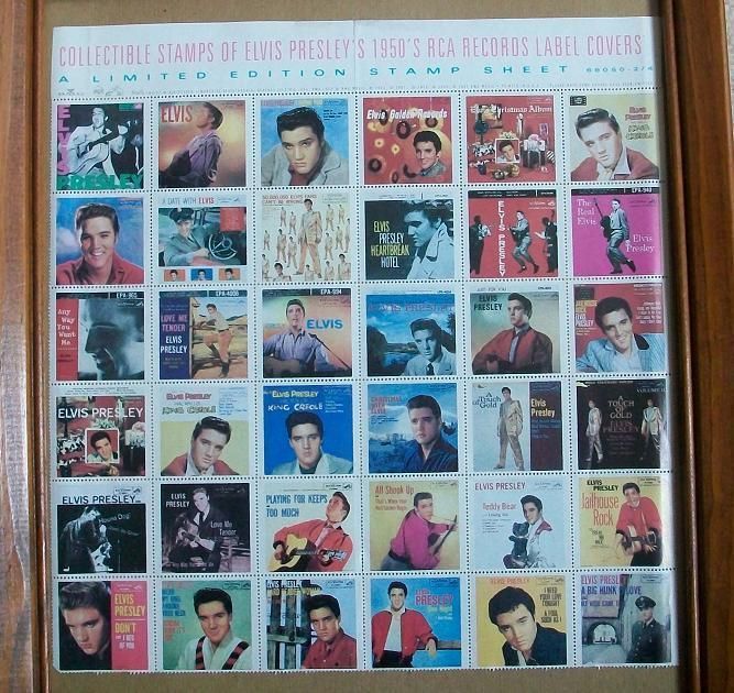 Elvis Presley Limited Edition Stamps