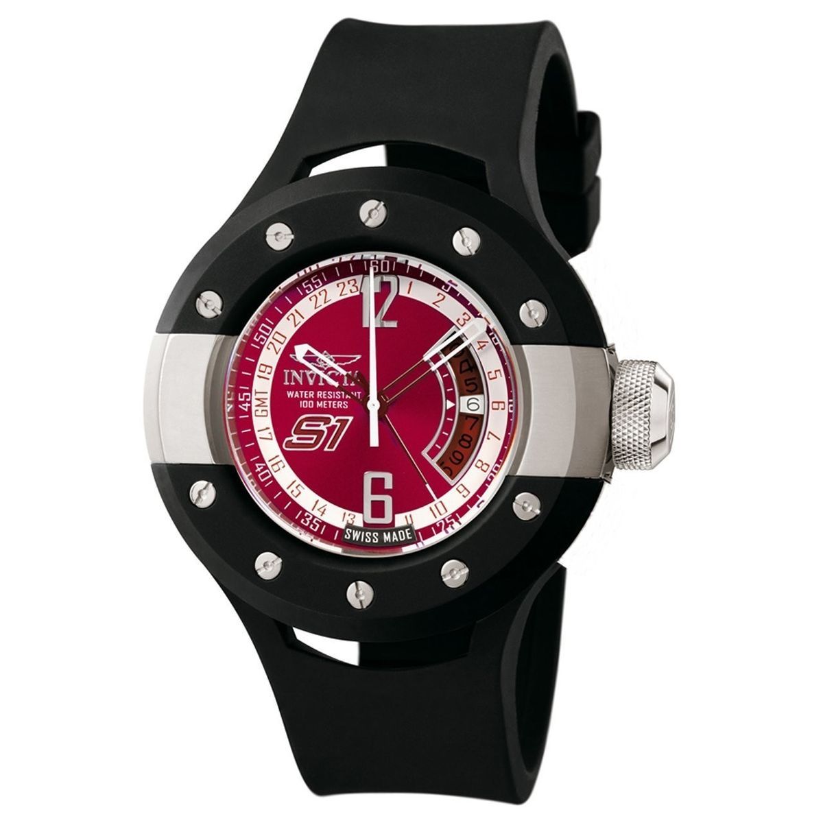 Invicta Mens Watch S1 Collection Red Model# 6843