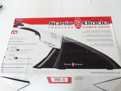 Sonic Blade Cordless Electric Power Knife as Adv on T V