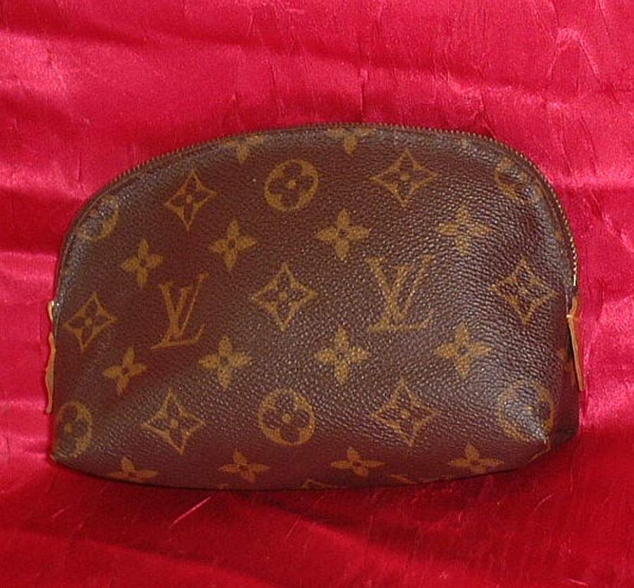 Louis Vuitton Pochette Cosmetique Cosmetic Pouch M47515 Travel Porch