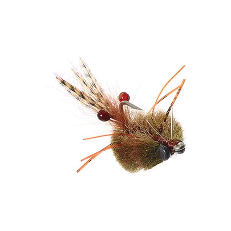 Umpqua Fly Fishing Hochners Defiant Crab Saltwater Fly Brown 6