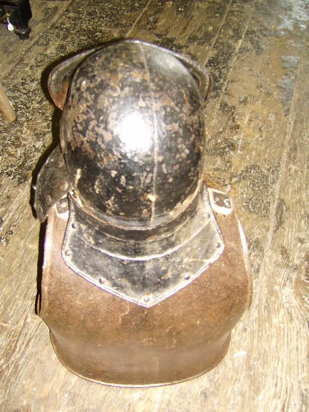 Cromwellian Armour & Helmet c1645, Siege Weight