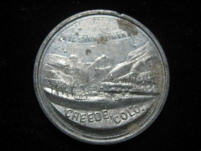 knights of pythias creed colorado trade token