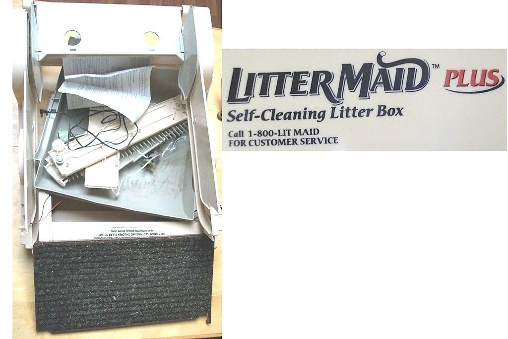 Litter Maid Pluss Self Cleaning Litter Box Parts & Pieces
