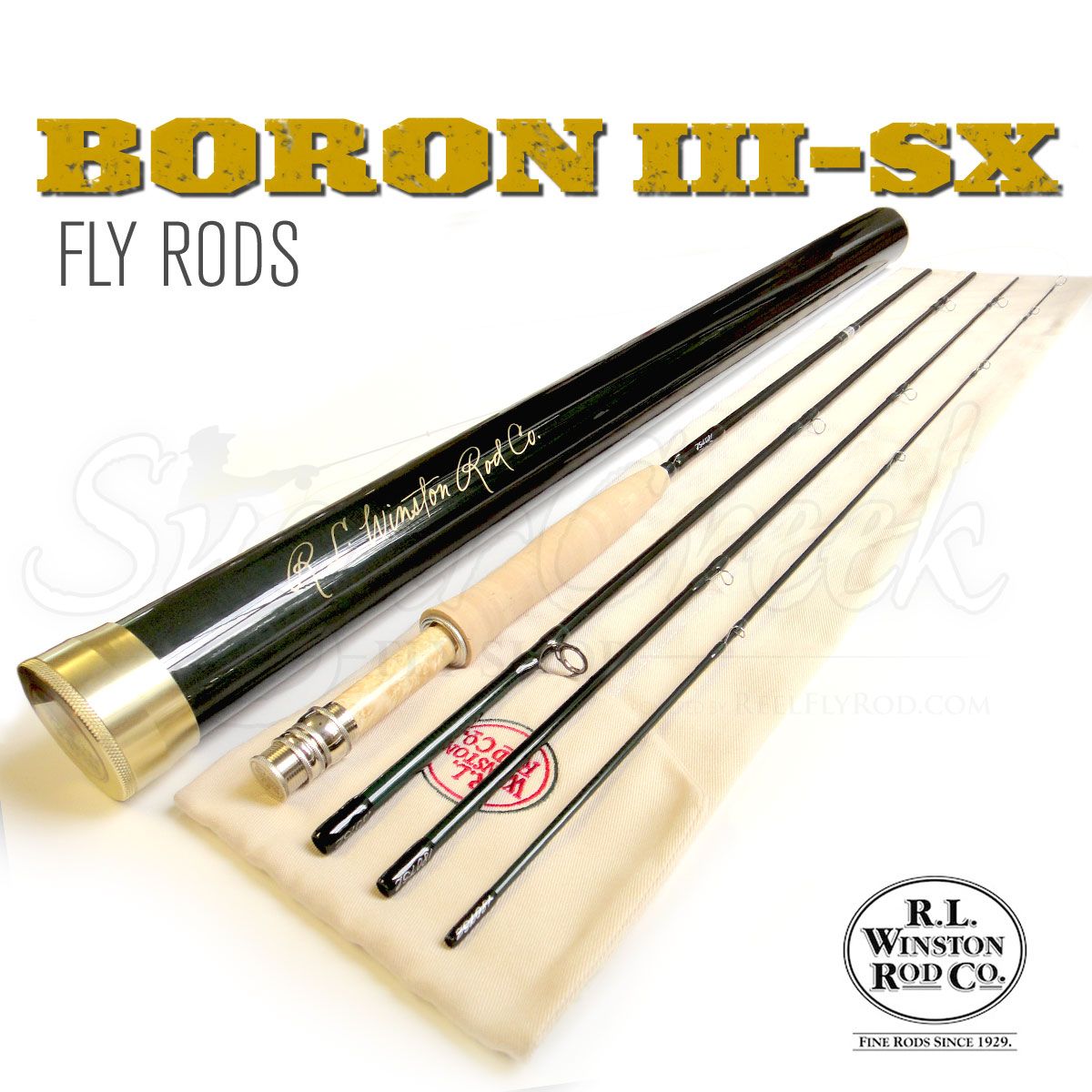 NEW   Winston Boron III SX 1090 4 Fly Rod   FREE WW SHIPPING