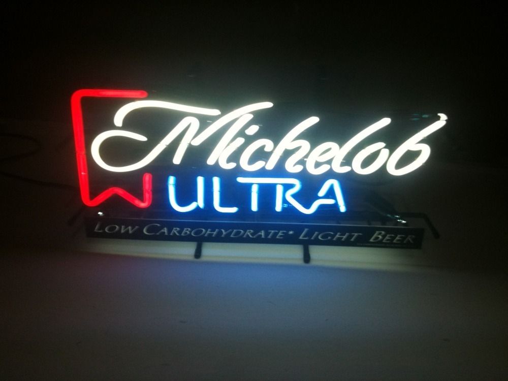  Michelob Ultra Neon Light Sign Bar