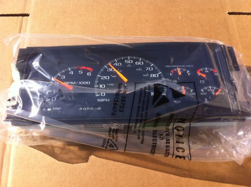 98 02 Workhorse Custom Speedometer Cluster New