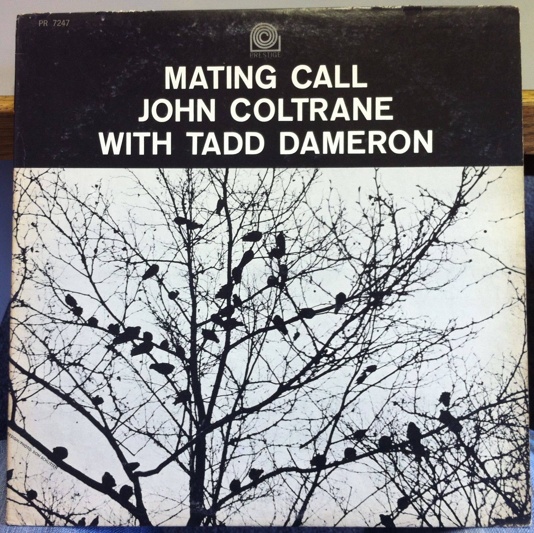 JOHN COLTRANE & TADD DAMERON mating call LP VG PR 7247 RVG Van Gelder