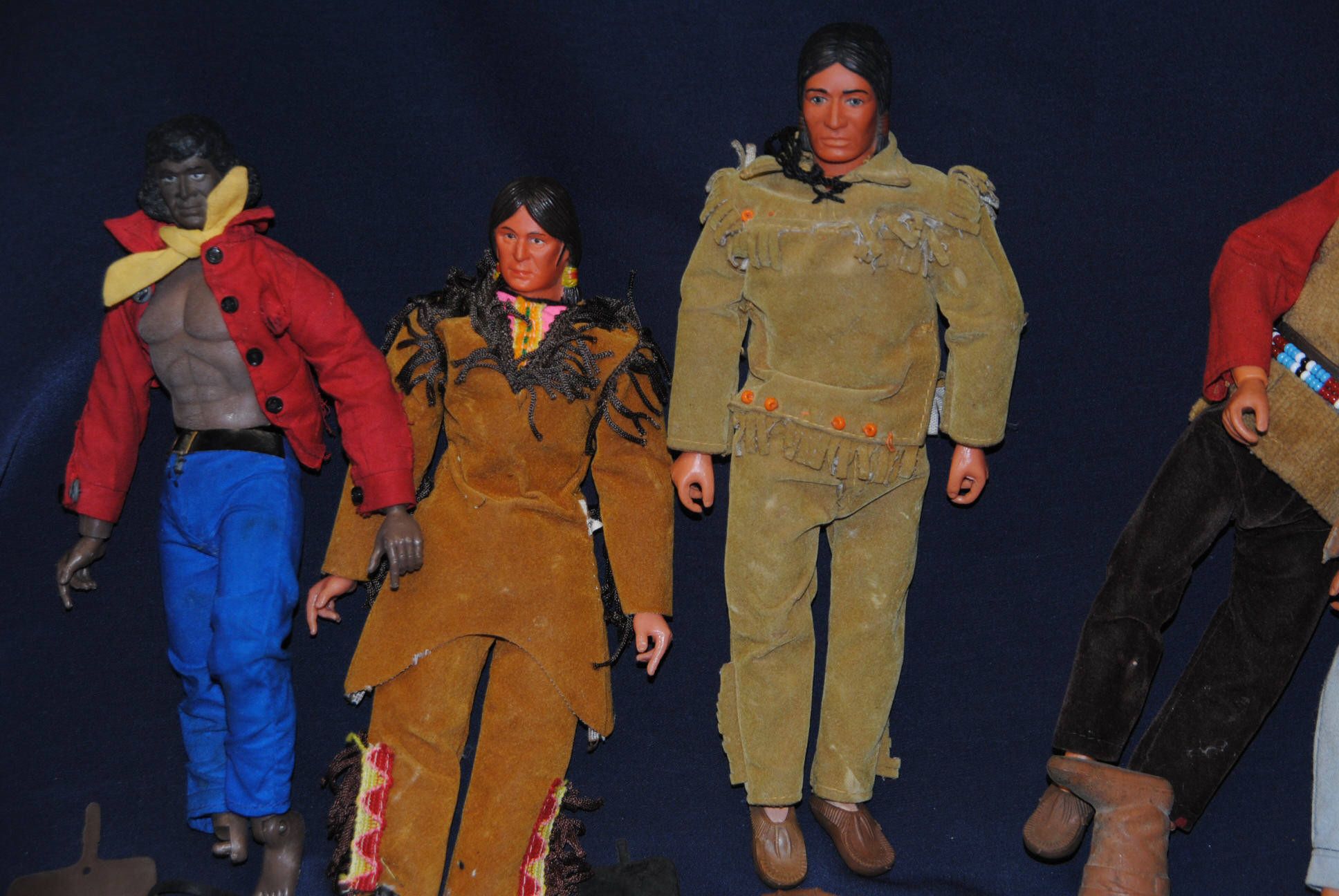 Gabriel Lone Ranger Figure Parts Lot Huge