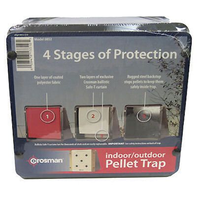 Crosman BB Pellet Target Trap 0852 with Targets 10X9