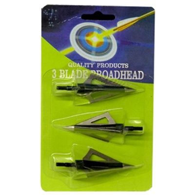 piece broad head tips for 150 lbs crossbow alluminum alloy point and