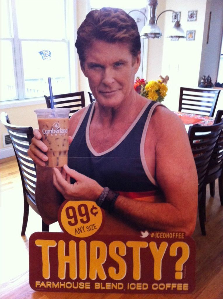 David Hasselhoff Cumberland Farms Posters