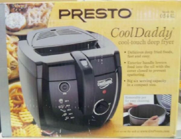 Presto 05442 Cooldaddy Electric Deep Fryer $100