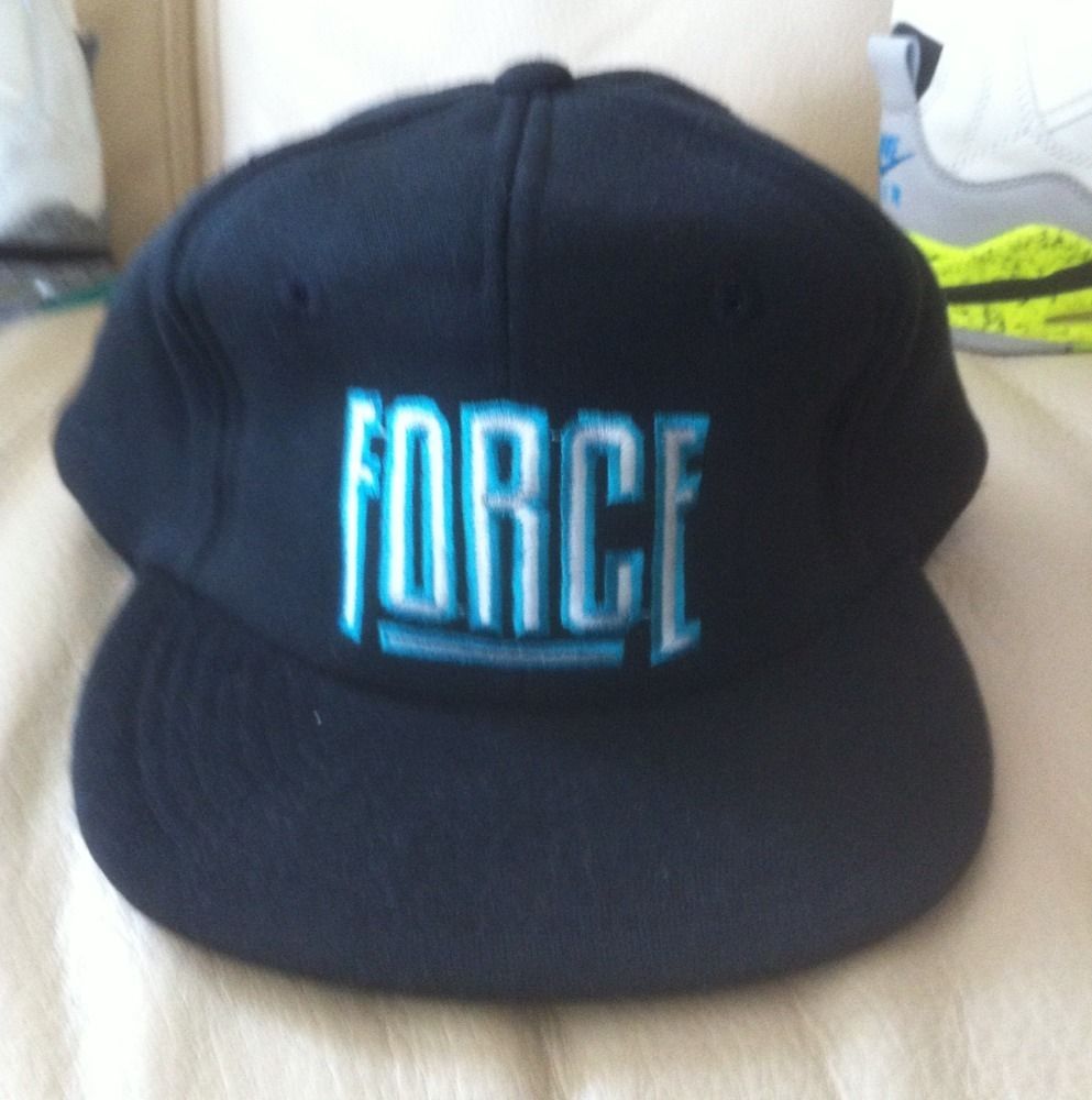 NIKE FORCE SNAPBACK HAT DAVID ROBINSON COLLECTION VINTAGE AIR