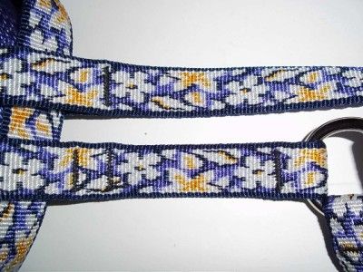 Lupine Nylon Dog Harness White Daisy Flower 20 32