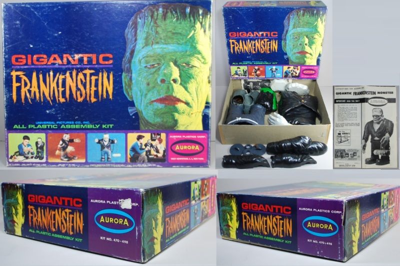  Model Boxed 1964 Gigantic Big Frankie Frankenstein Boxed B