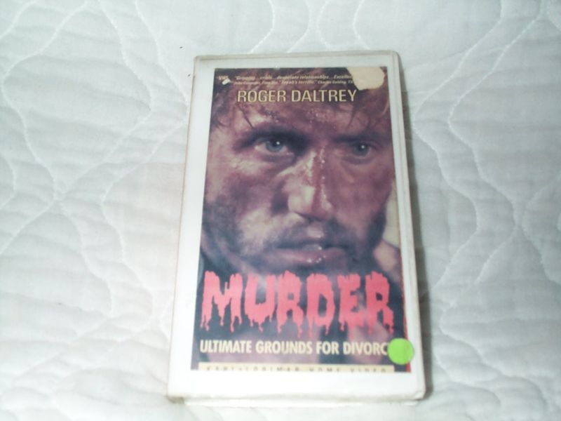 Murder Ultimate Grounds for Divorce VHS Roger Daltrey