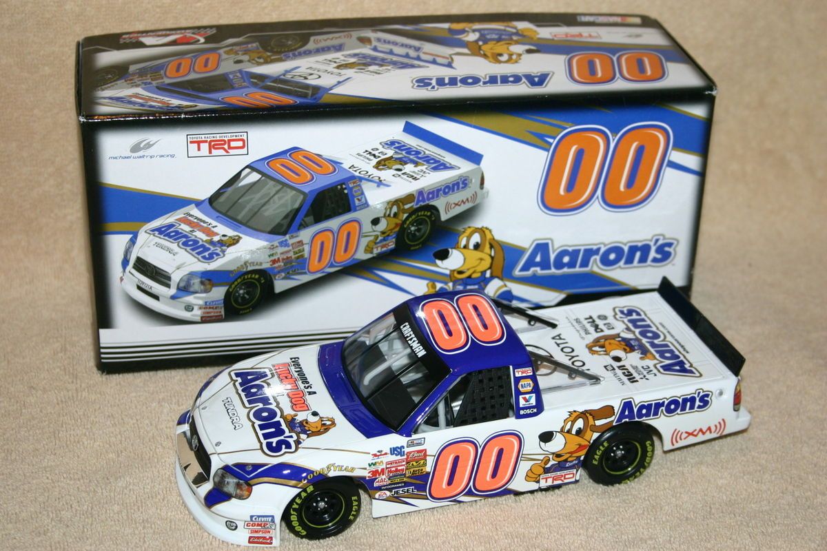 2007 Josh Wise 00 Aarons Lucky Dog 1 24 Craftsman Truck