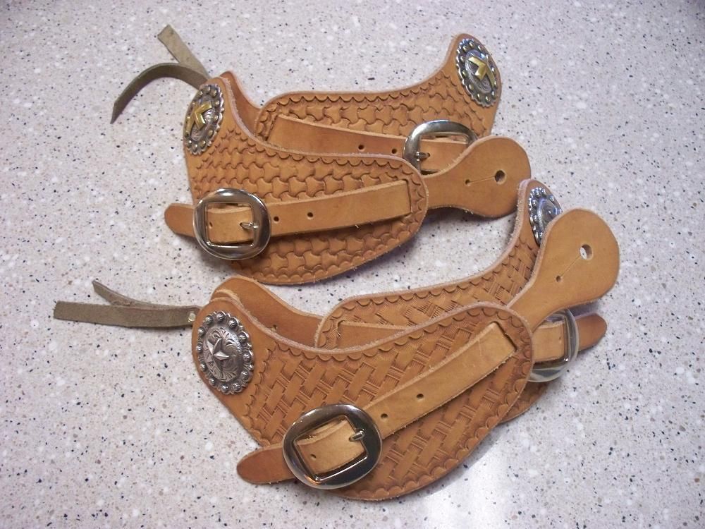 Custom Handmade Western Cowboy Spur Straps