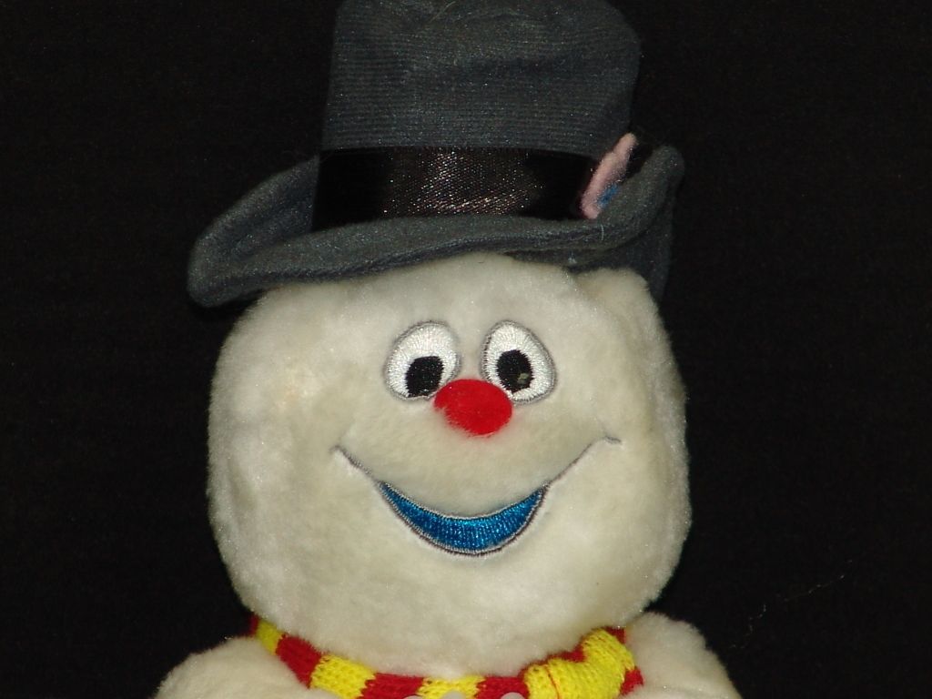  DANCING MUSICAL LIGHT UP GEMMY FROSTY THE SNOWMAN PLUSH STUFFED ANIMAL