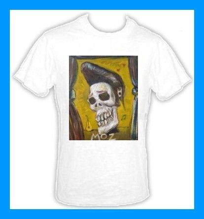 Morrissey Mozangeles Day of The Dead 80s T Shirt New