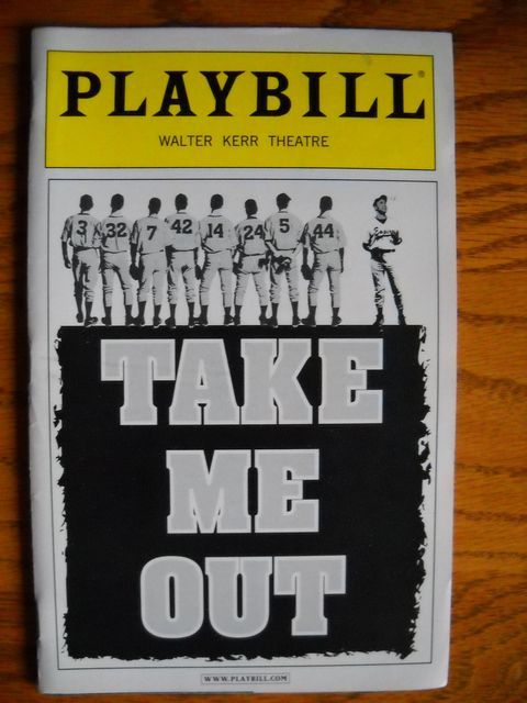 Playbill Take Me Out Daniel Sunjata Frederick Weller Denis OHare Neal