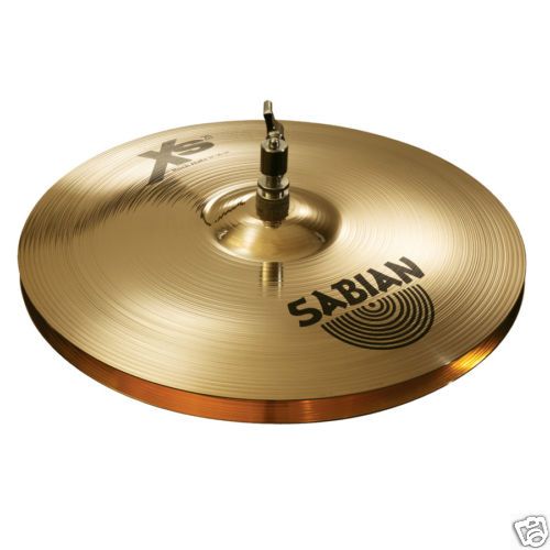  Sabian 14" Xs20 Rock Hi Hat Cymbals XS1403B