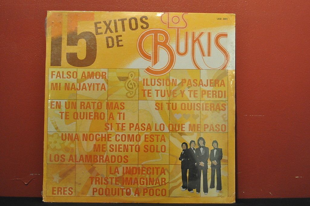 Los Bukis 15 Exitos LP SEALED New Laser Grupera