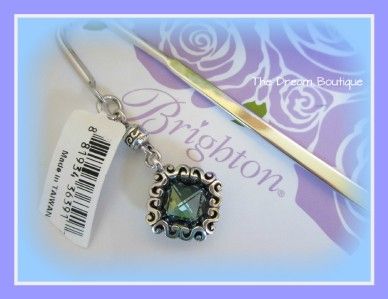 Brighton BLUE DANUBE Bookmarker Crystal NWT