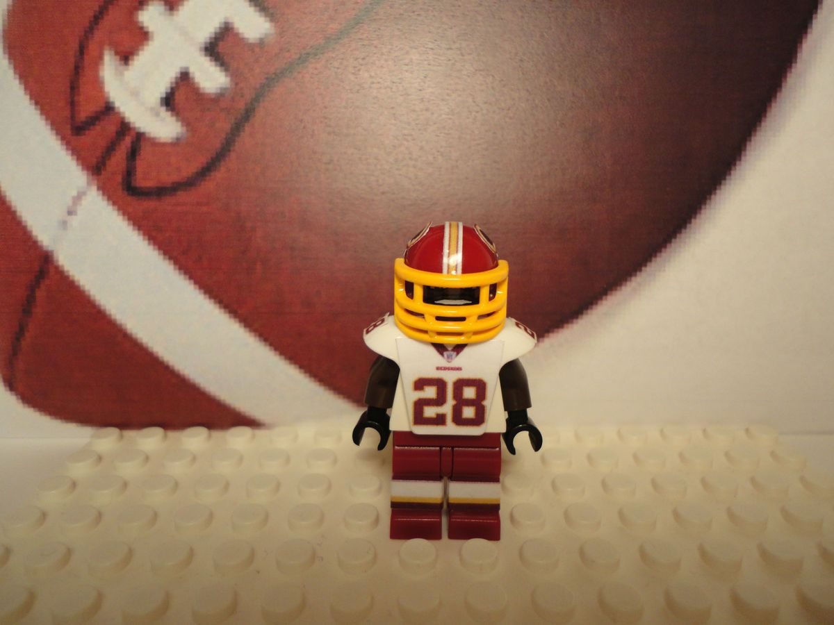 Lego DARRELL GREEN Custom Minifig Football Washington Redskins NFL 28