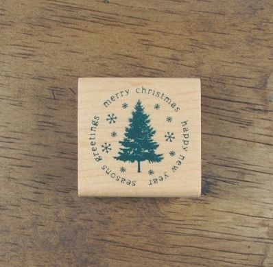  Decorative Stamps Rubber Stamp Evergreen