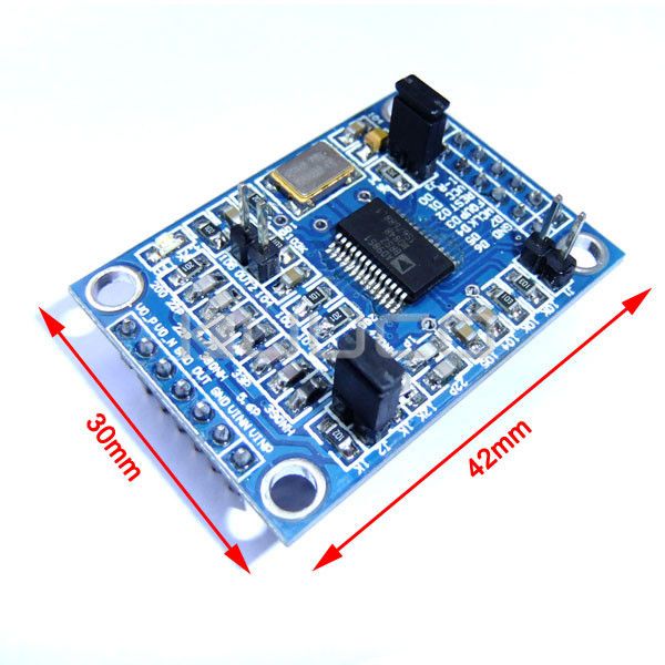 DDS Signal Generator Module with Circuit Diagram AD9851 module