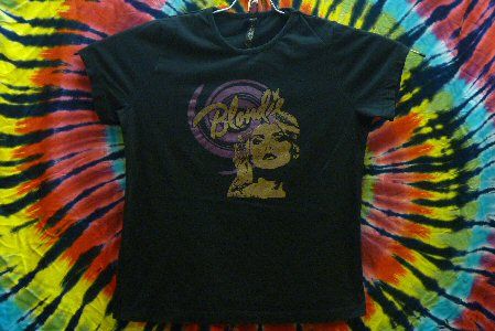 Blondie Deborah Harry Ladies Rock T Shirt M L