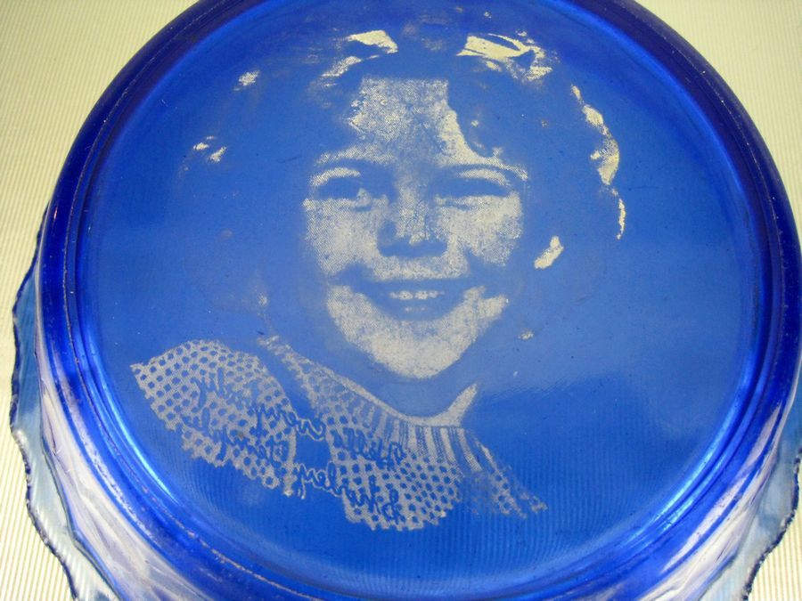 Shirley Temple Cereal Bowl Chipped