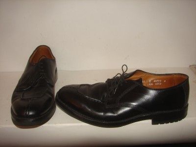 Allen Edmonds Dellwood Mens Black Oxfords Shoes 11 D
