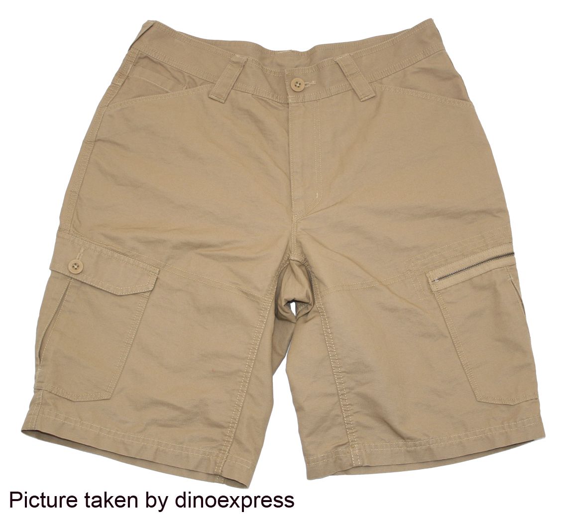 NEW North Face Mens MT. DEFIANCE cotton shorts KHAKI nwt sz Medium