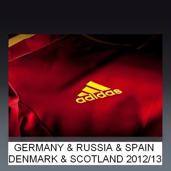   RUSSIA DENMARK SCOTLAND PLAYER ISSUE TECHFIT EURO 12 SOCCER JERSEY