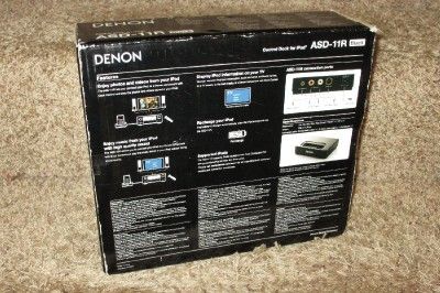 denon asd 11r ipod iphone dock