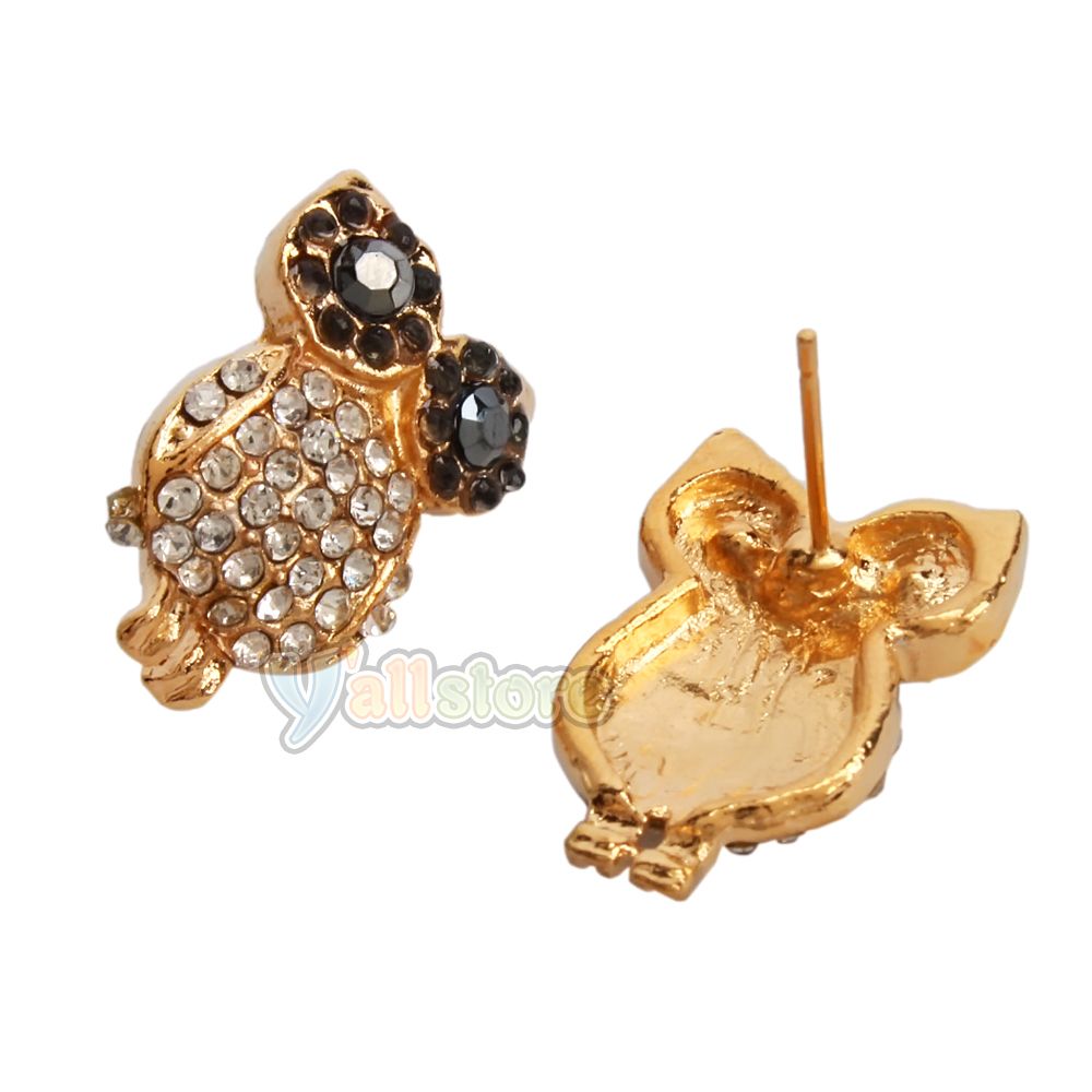 features 1 the owl design makes the stud earrings very