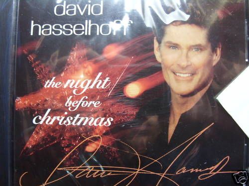 David Hasselhoff The Night Before Christmas CD New OOP