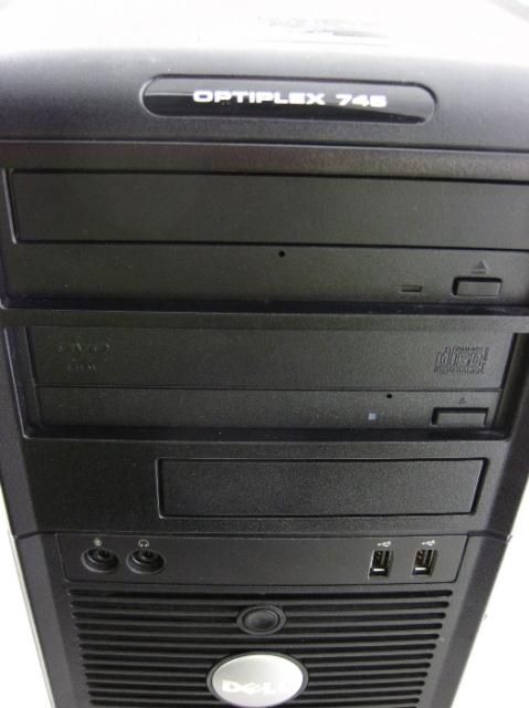 Dell Optiplex 745 Minitower PC Intel Pentium D 3 4GHz 1GB 40GB CD RW