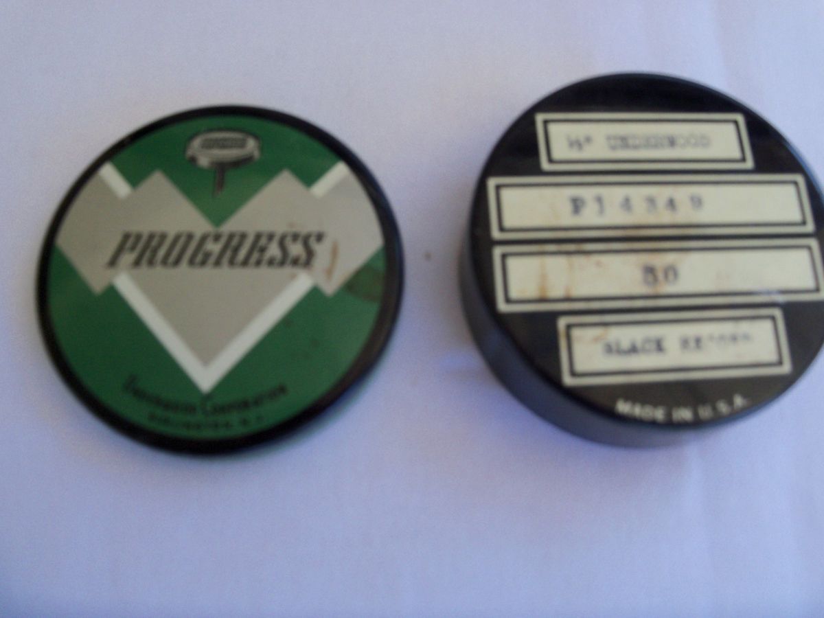 Vintage UNDERWOOD Progress TYPEWRITER RIBBON TIN Antique Advertising